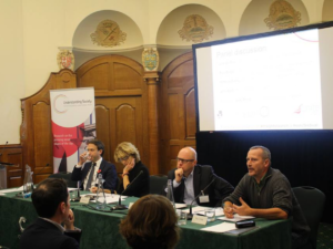 People at presentation