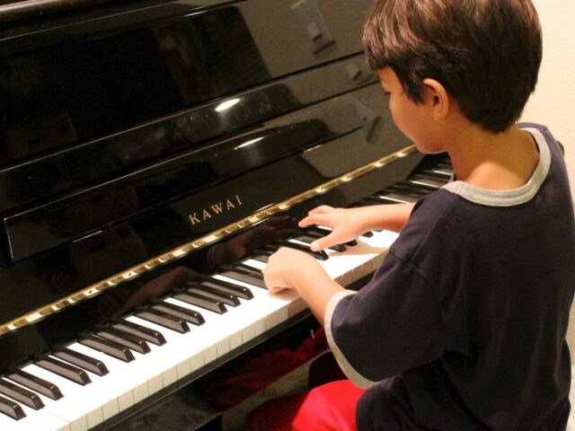 learning the piano