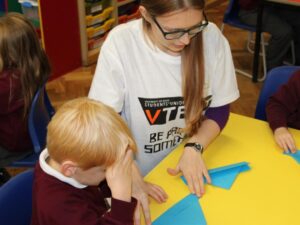a student volunteer at the University of Essex