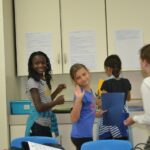 children in a classroom