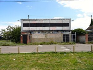 The former Mermaid Inn in Jaywick - an abandoned, dilapidated building