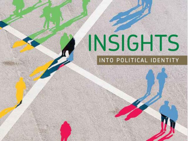 Cover image of Insights report showing people gathering in different places.