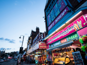 Photo of UK seaside town